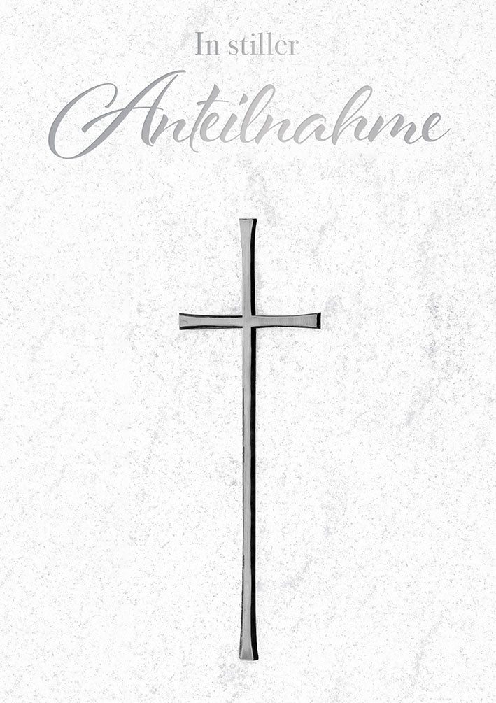 Sternstunden Trauerkarte „Kreuz“