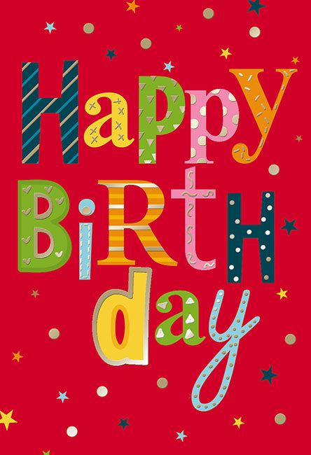 Sternstunden Minikarte „Happy Birthday“