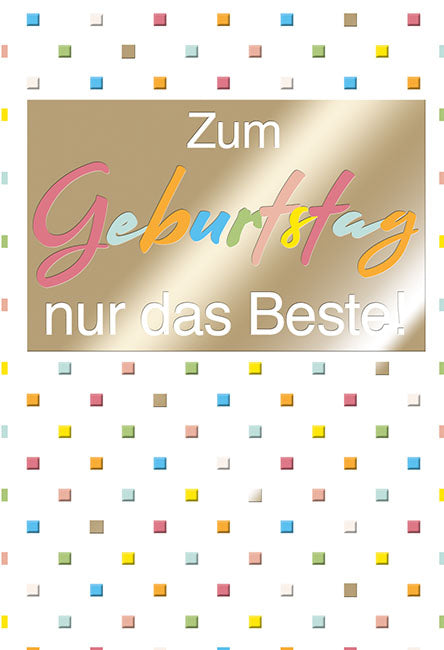 Sternstunden Minikarte „Nur das Beste“