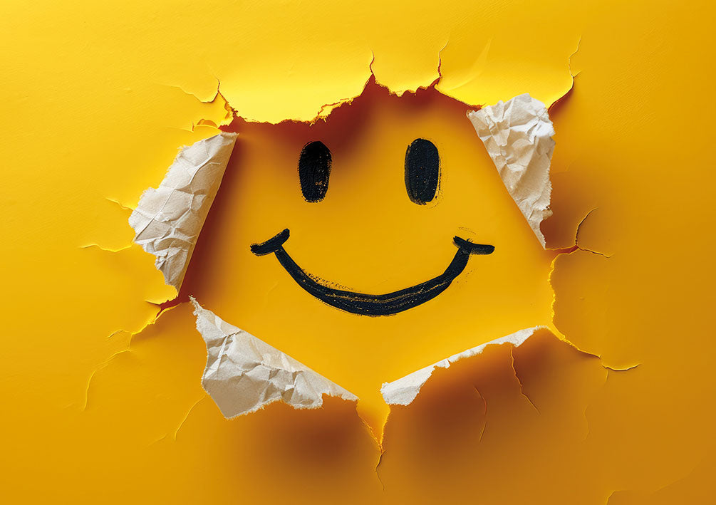 Amelie Glückwunschkarte „Smiley“
