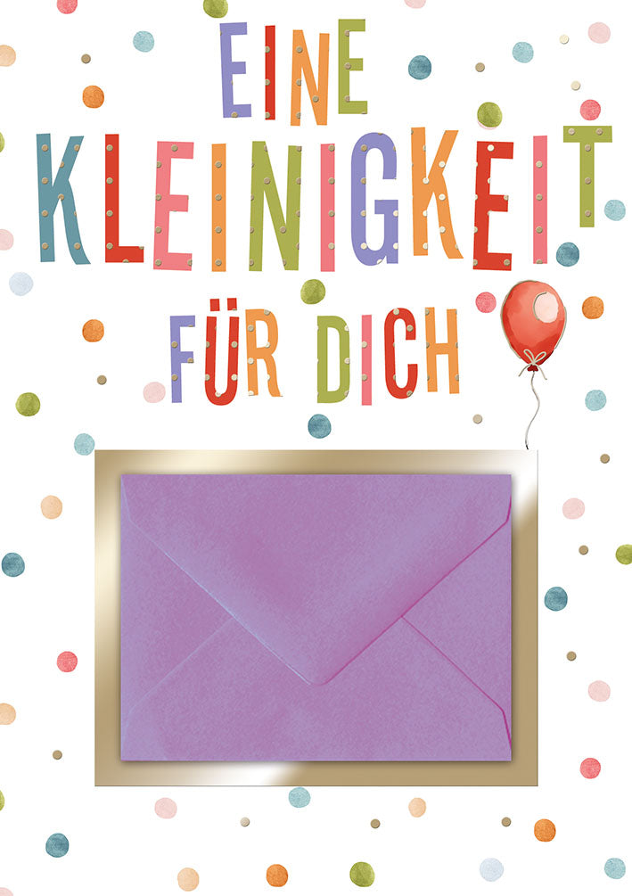 Geldkarte „Eine Kleinigkeit für dich“