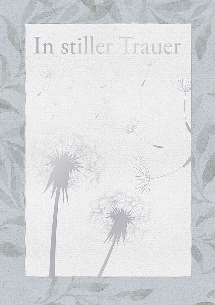 Art of Giving Trauerkarte „Pusteblumen“
