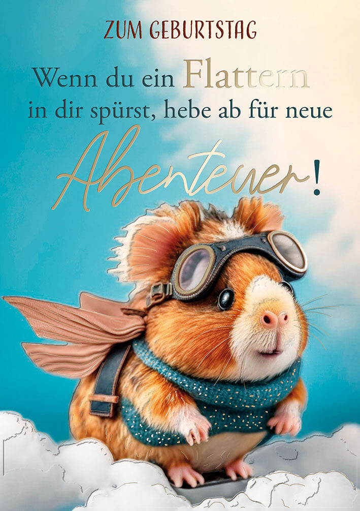 Loonycard Geburtstagskarte „Abenteuer“