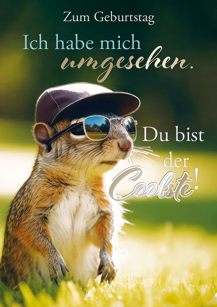 Loonycard Geburtstagskarte „Der Coolste“
