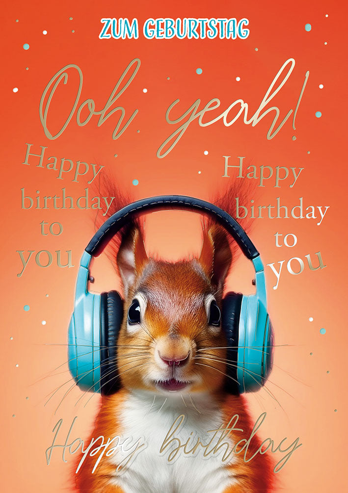 Loonycard Geburtstagskarte „Oh yeah“