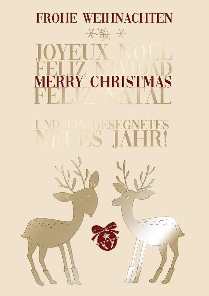 Weihnachtskarte „Joyeux Noël“