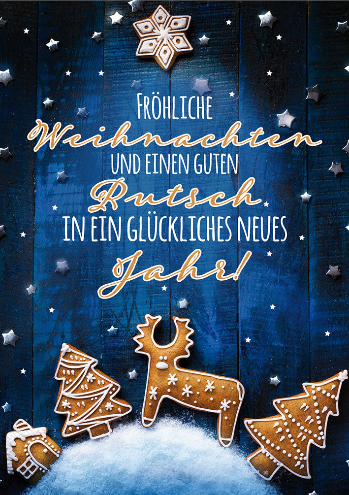 Weihnachtskarte „Lebkuchen“