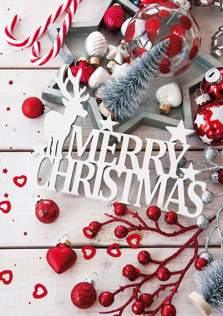 Weihnachtskarte „Merry Christmas“