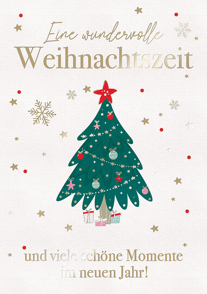Weihnachtskarte „Grüner Tannenbaum“