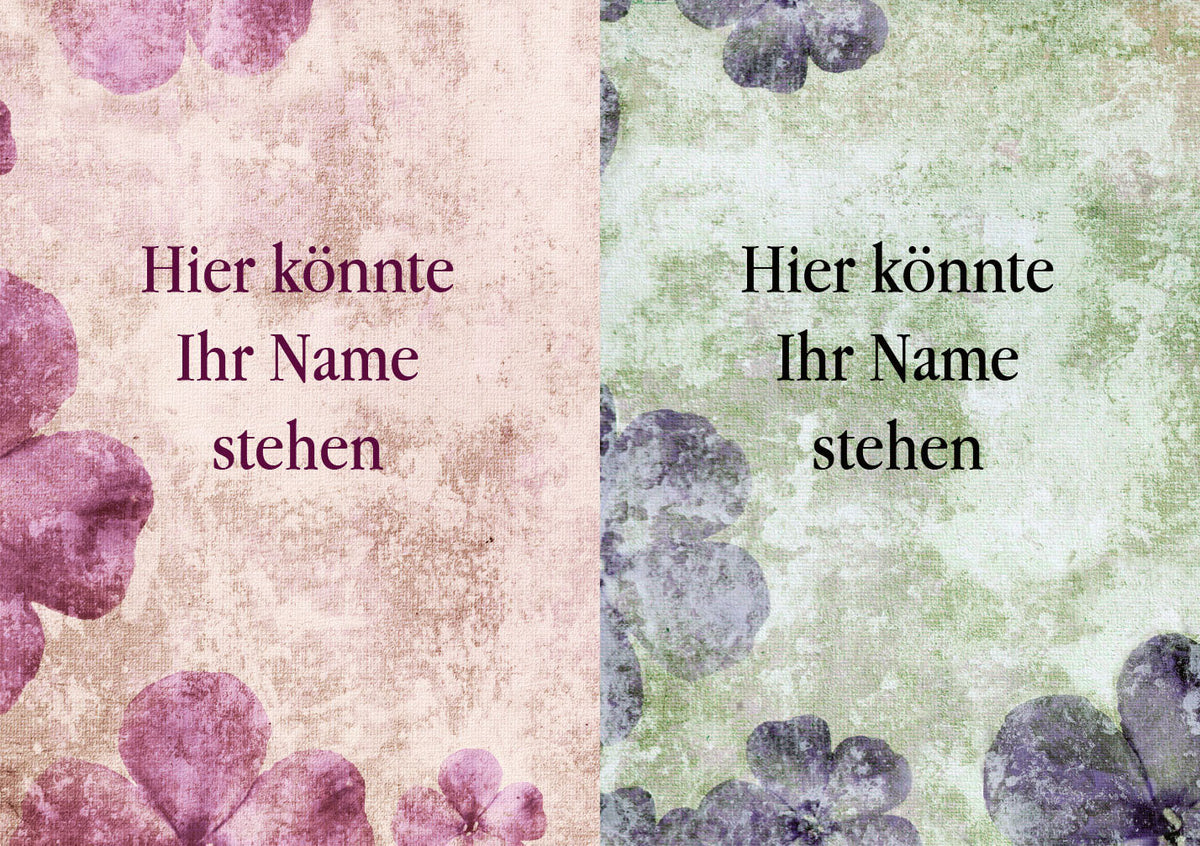 Namenskarte mit Wunschname