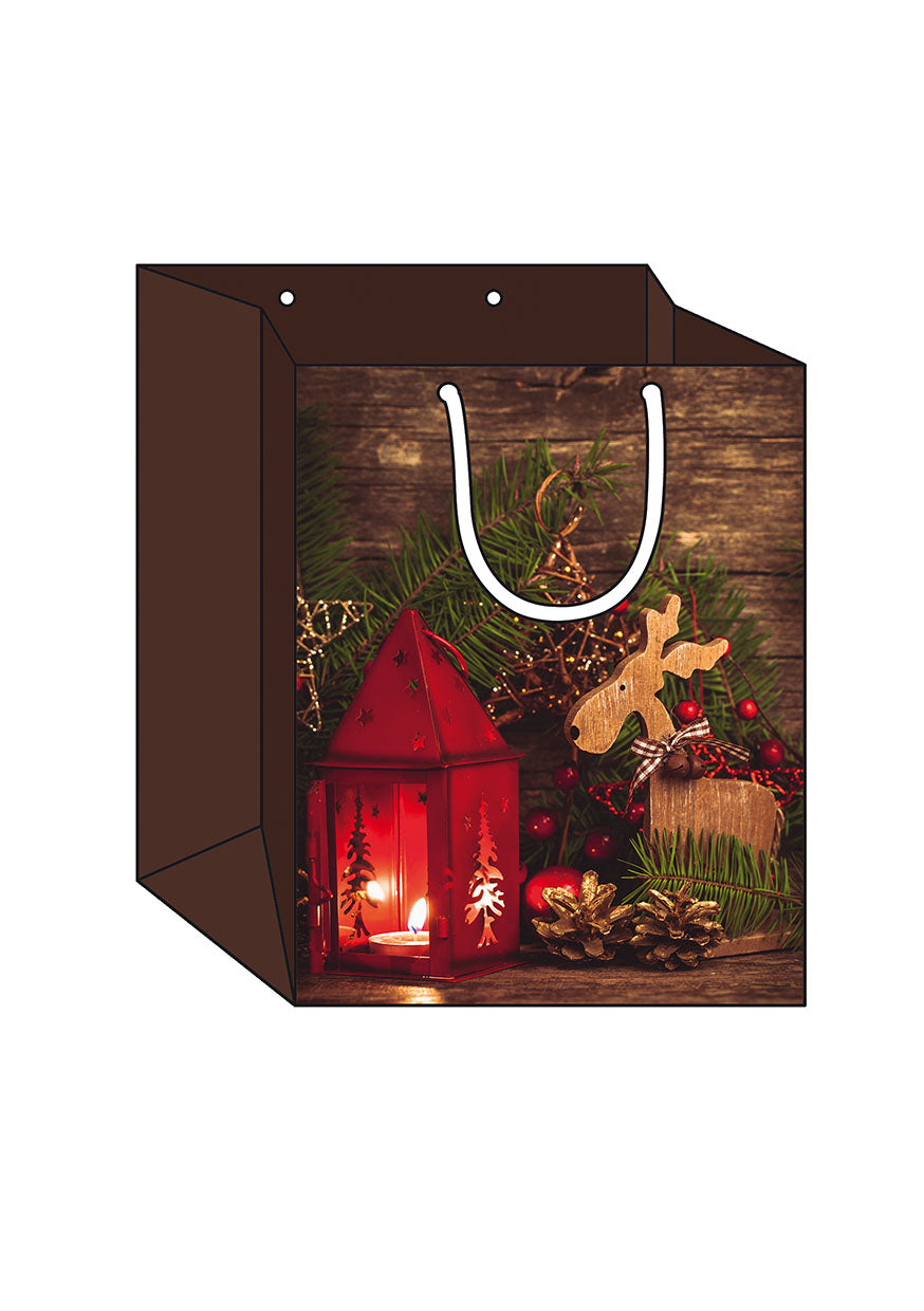 Weihnachtstasche-M-Laterne