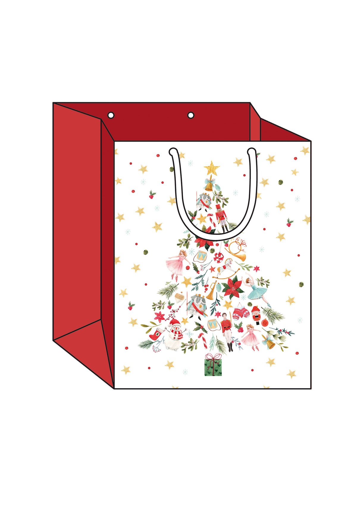Weihnachtstasche-L-Tannenbaum