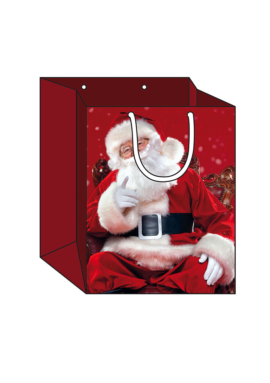 Weihnachtstasche-L-Weihnachtsmann