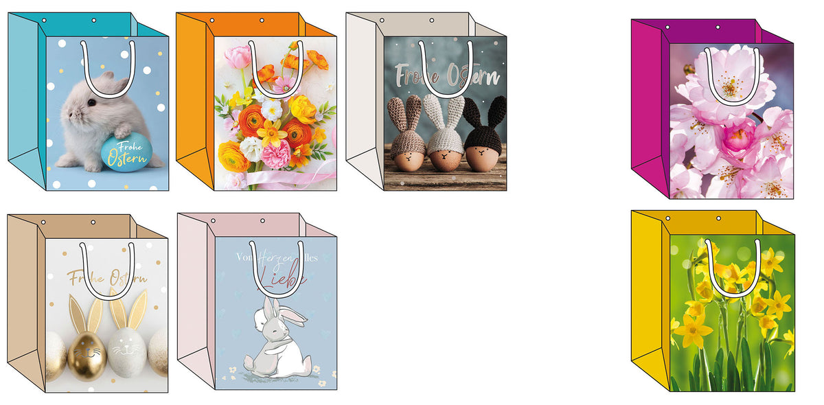 Sortiment-Taschen-Ostern-Gr.M5x6, 30Stck.