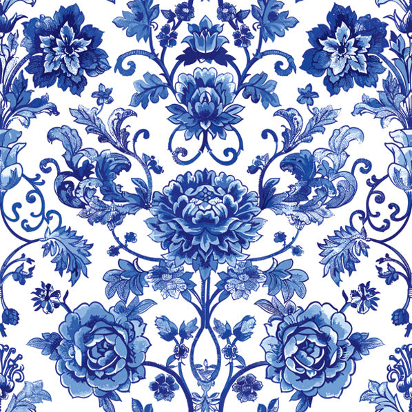 Servietten „Muster blau“