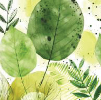 Servietten „Fashion Leaves“