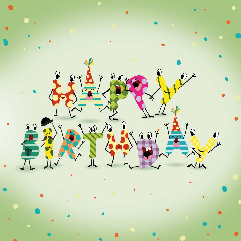 Servietten „Happy Birthday II“