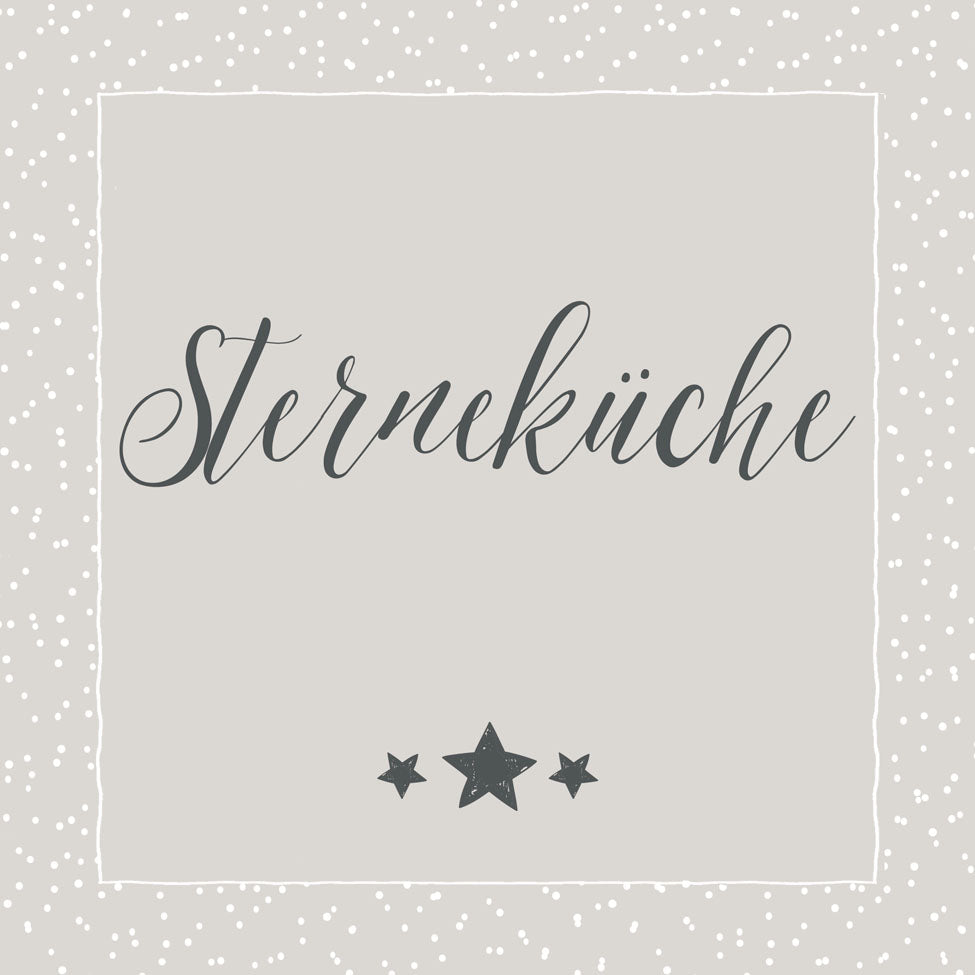 Servietten „Sterneküche“