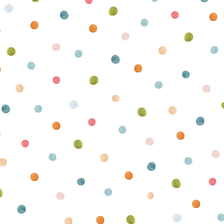 Servietten 25 × 25 cm „Punkte bunt“