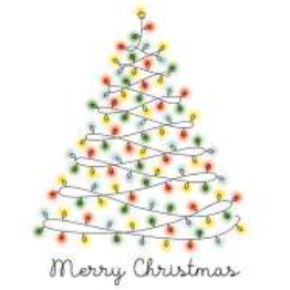 Servietten „Tannenbaum gold“