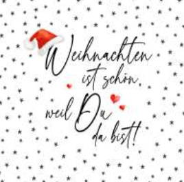 Servietten „Goldiges Herz“